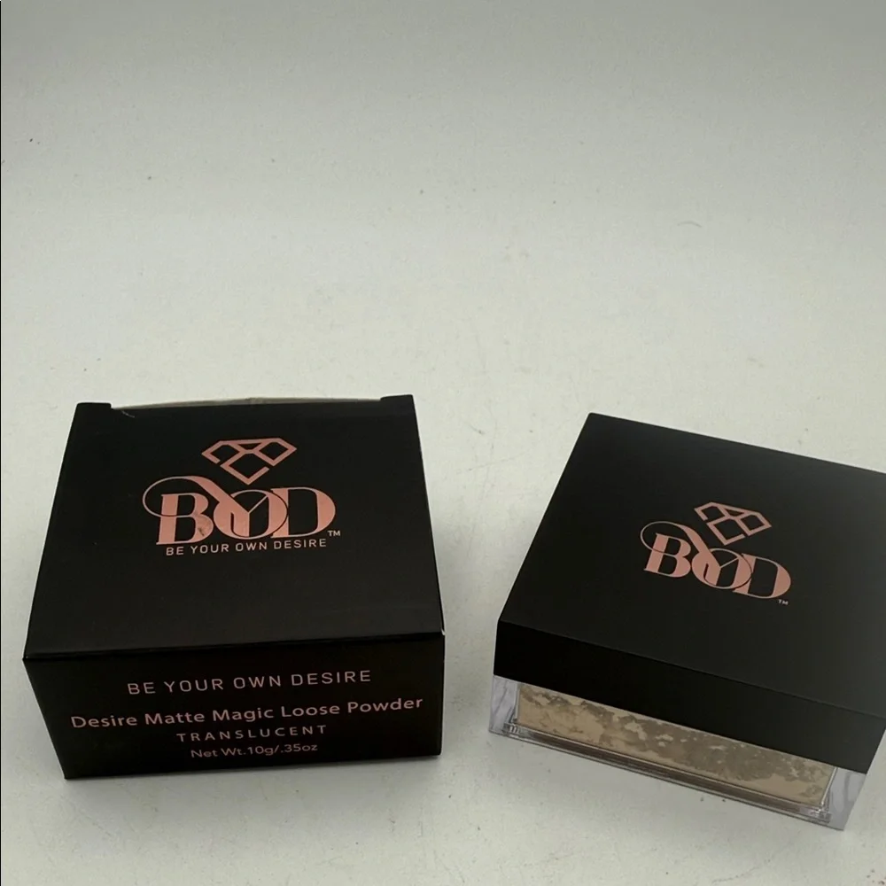 BOD Be Your Own Desire Matte Magic Loose Powder translucent .35oz